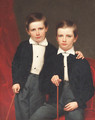 Portrait of Two Boys - Frederick R. Spencer