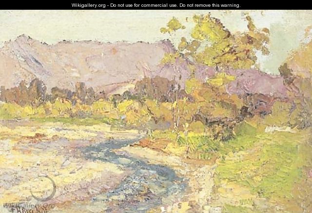 Spring Landscape - Franz Bischoff