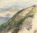 Caucasian landscape - Franz Roubaud