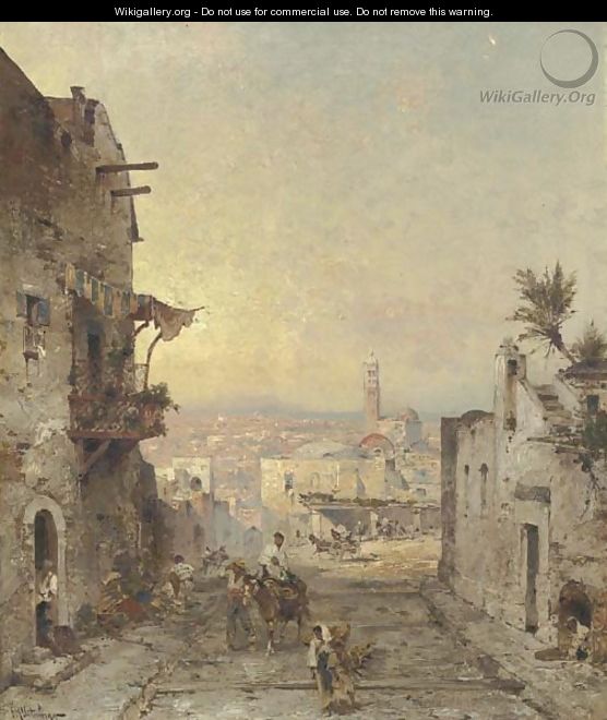 View of Syracuse, Sicily - Franz Richard Unterberger