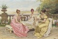 An Idle Afternoon - Charles Joseph Frederick Soulacroix