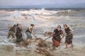 The seaweed gatherers - Frederick Arthur Bridgman