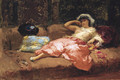 Odalisque - Frederick Arthur Bridgman