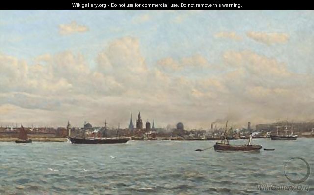 Liverpool from Egremont - F.A. Winkfield