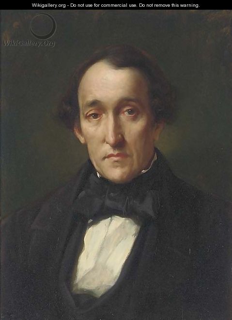 Portrait of Dr Frederic Septimus Leighton, the artist