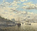 Along the Seine - Frank Myers Boggs