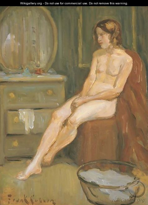 Seated Nude - Frank Coburn