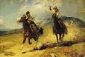 The Horse Thief - Frank Tenney Johnson