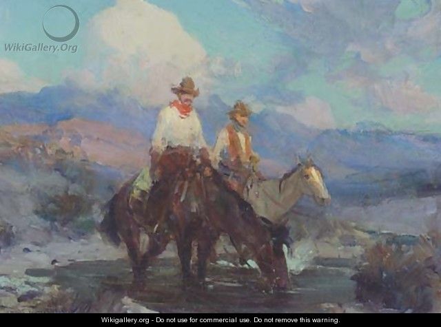 The Cattlemen - Frank Tenney Johnson