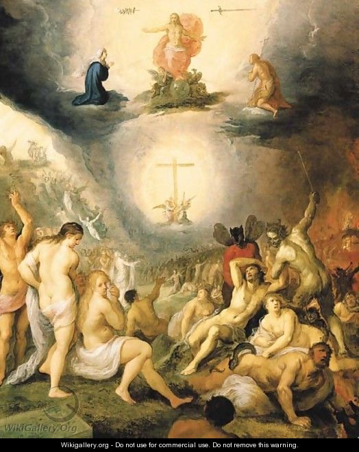 The Last Judgement - Frans II Francken