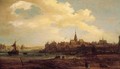 A view of a town by a river - Frans de Momper