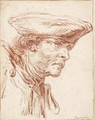 The Head of a Soldier looking to the right - Francesco Giuseppe Casanova