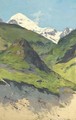 Caucasian hillside - Franz Roubaud