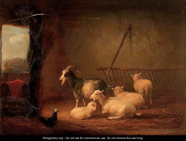 In the barn - Franz van Severdonck