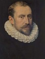Portrait of a bearded gentleman, bust-length, with a ruff collar - Frans, the Elder Pourbus