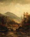 Autumn Landscape with River - Joseph Antonio Hekking