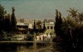 Garden in Constantinople - Josef Thoma