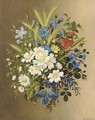 A bouquet of spring flowers - Josef Lauer