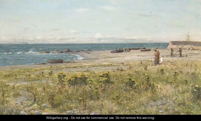 The beach at Ballantae - Joseph Henderson