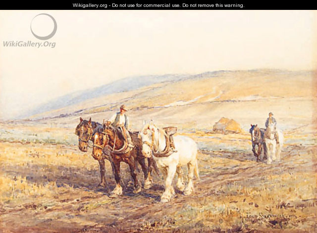 Ploughing the Fields - Harold Swanwick