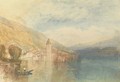 Oberhofen on Lake Thun, Switzerland - Joseph Mallord William Turner