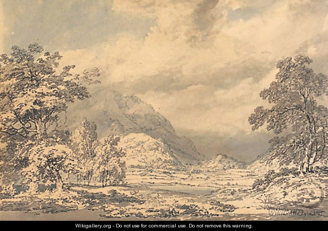 Looking south into Borrowdale, Lake District - Joseph Mallord William Turner