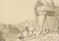A boatbuilder's yard, Dover - Joseph Mallord William Turner