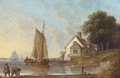 A calm day on the estuary, thought to be the Thames - John of Hull Ward