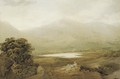 View of Snowdon, North Wales - John Varley