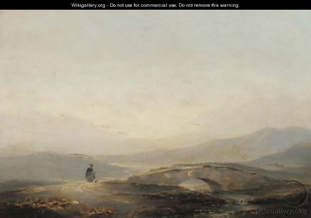 On the moors, Dumfriesshire - John Wilson Ewbank