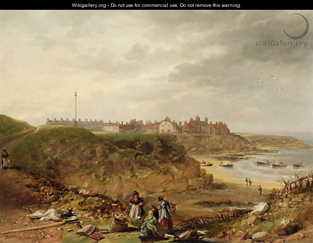 Cullercoats from the South - James Wilson Carmichael