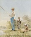 Fishing - John William Hill