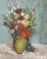 A vase of Summer flowers - Jose Palmeiro