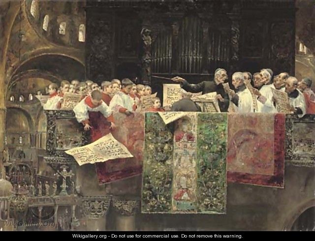 The choir of St. Mark