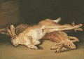 A Still life of dead hares - Francisco De Goya y Lucientes