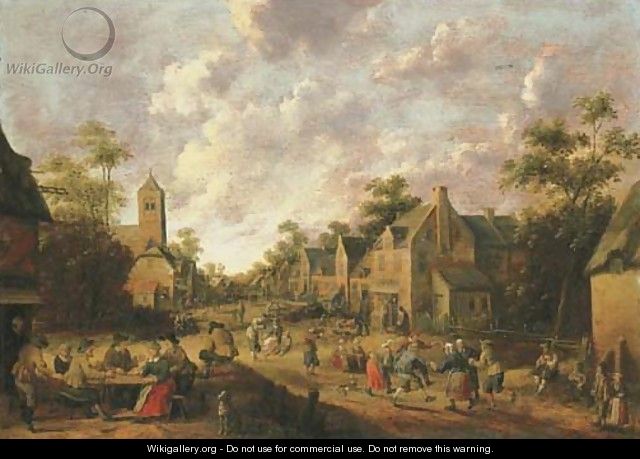 A village kermesse - Joost Cornelisz. Droochsloot