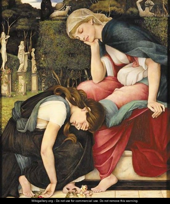 Patience on a Monument smiling at Grief - John Roddam Spencer Stanhope