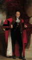 Portrait of Mr. Alderman, full-length, wearing a dress of the Ex-Sheriff Roll - John Seymour Lucas