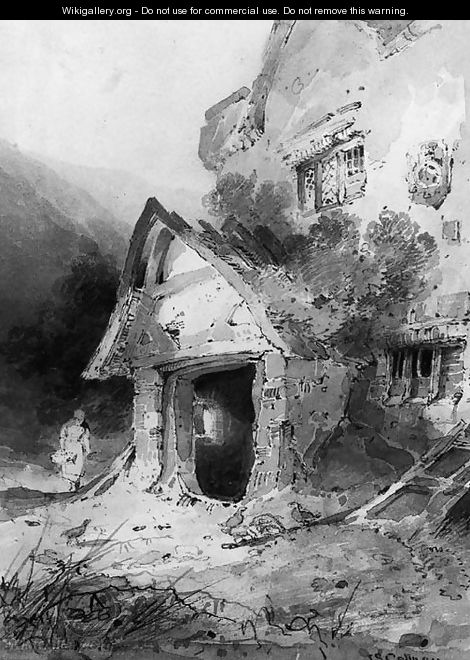 A ruined porch - John Sell Cotman