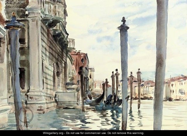 The Grand Canal, Venice - John Singer Sargent