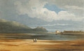 A view of Harlech Castle, across Traeth Mawr, Wales - John Varley