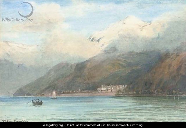 On Lake Como - John Jnr. Varley