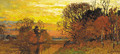 Sunset Afterglow - John Joseph Enneking