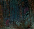 Dark Mood in the Woods - John Joseph Enneking