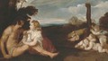 The Three Ages of Man, after Titian - John Linnell