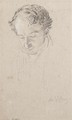 The Reverend Edward Bury (1790-1832), bust-length - John Linnell
