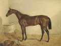 Little Wonder, winner of the Derby, 1840, in a stable - John Frederick Herring Snr