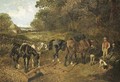 The plough team 2 - John Frederick Herring, Jnr.