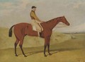 Frederick with jockey up, in an extensive landscape - John Frederick Herring, Jnr.