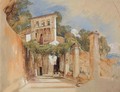 A villa in Amalfi, Italy - John Frederick Lewis